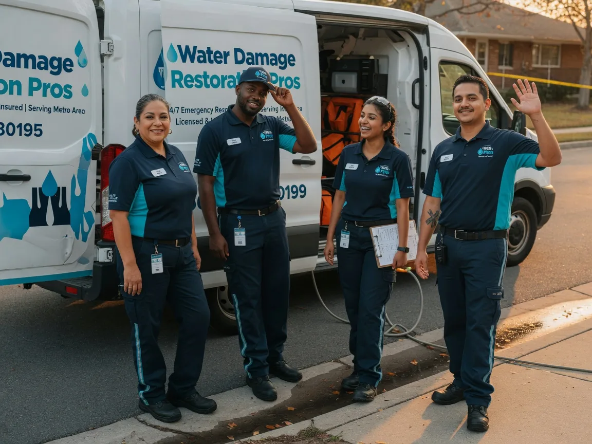 Water Damage Restoration company in Calvin, ND