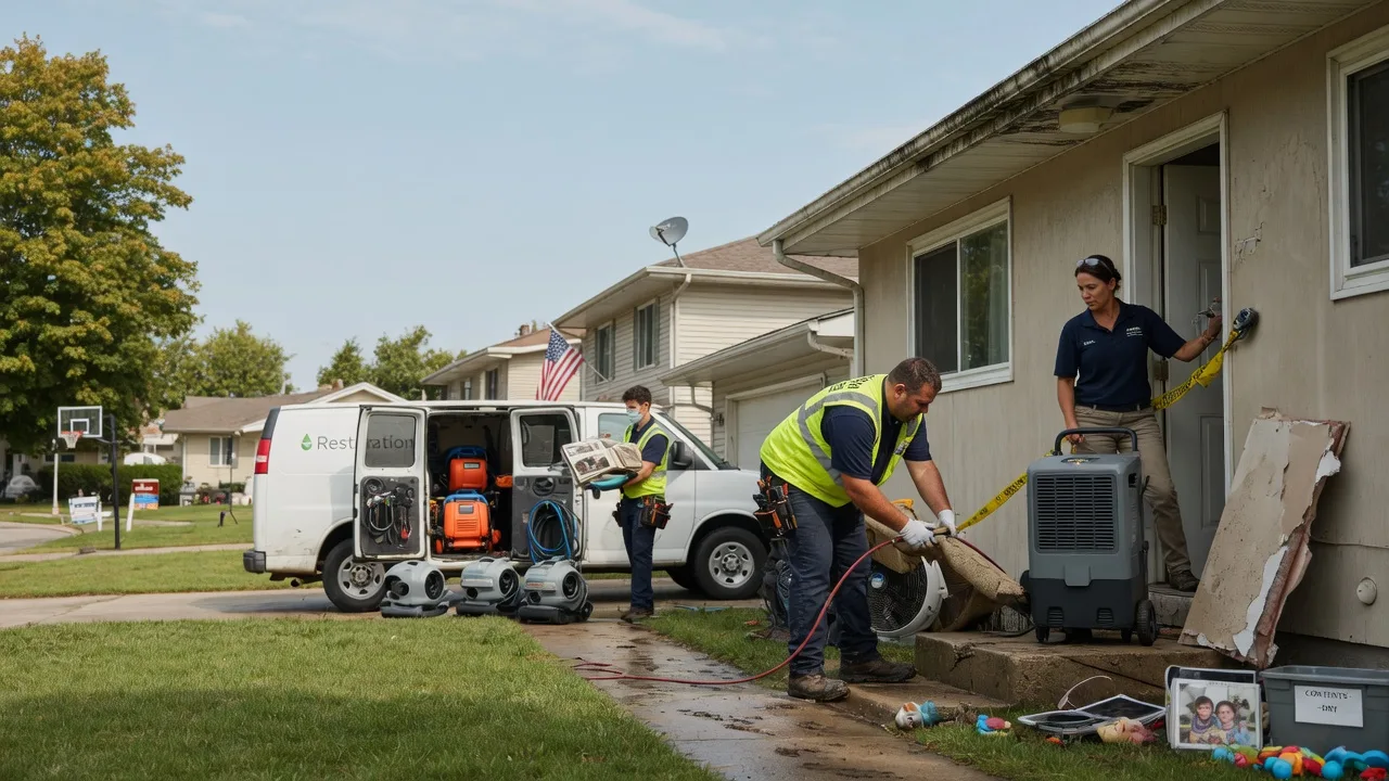 Water Damage Restoration in Calvin, ND near me